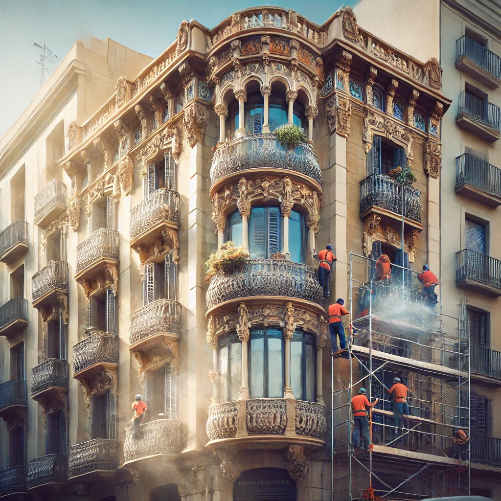 Rehabilitación de Fachadas y Edificios Barcelona